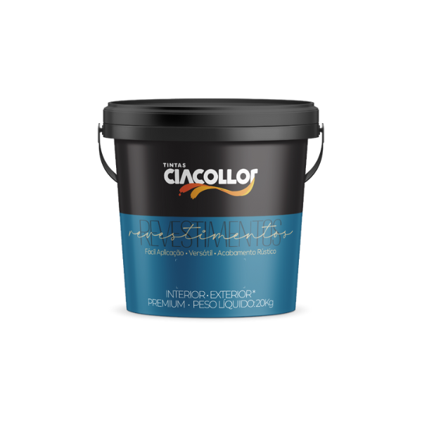 Textura Projetada Gratare Hidrorrepelente Ciacollor