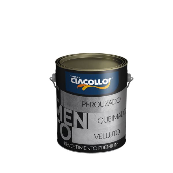 Cimento Queimado Exterior Ciacollor 5,8kg Rua das Pedras